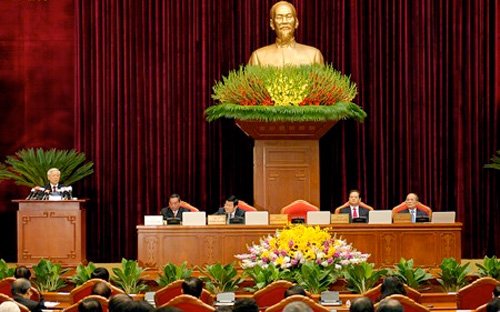 Hội nghị Trung ương lần thứ 10 vừa khai mạc sáng 5/1 và sẽ kéo dài hết ngày 12/1 - Ảnh: VGP.<br>