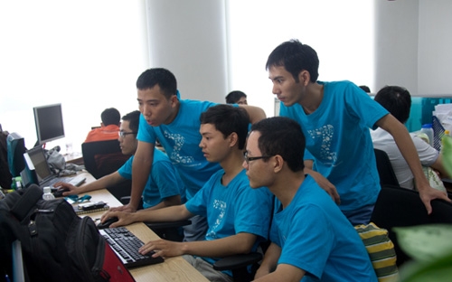 Đội ngũ kỹ sư phát triển ứng dụng Zalo.