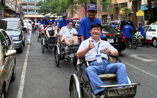 Tính chung năm 2014, khách quốc tế đến Việt Nam ước tính đạt 7,874 triệu lượt người, tăng 4% so với năm trước, thấp hơn nhiều so với mức tăng 10,6% của năm 2013 - Ảnh: BPTV.<br>