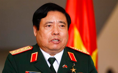 Bộ trưởng Bộ Quốc phòng Phùng Quang Thanh - Ảnh: Tuổi Trẻ.<br>