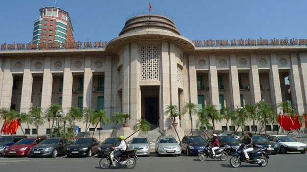 Trụ sở Ngân hàng Nhà nước tại Hà Nội.<br>