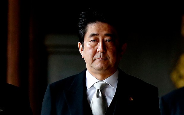 Thủ tướng Nhật Bản Shinzo Abe.<br>