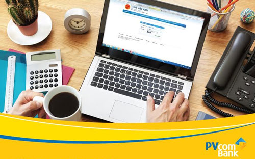 Với dịch vụ này, khách hàng có thể thực hiện giao dịch nộp thuế 24/7 tại mọi địa điểm có thể kết nối internet.