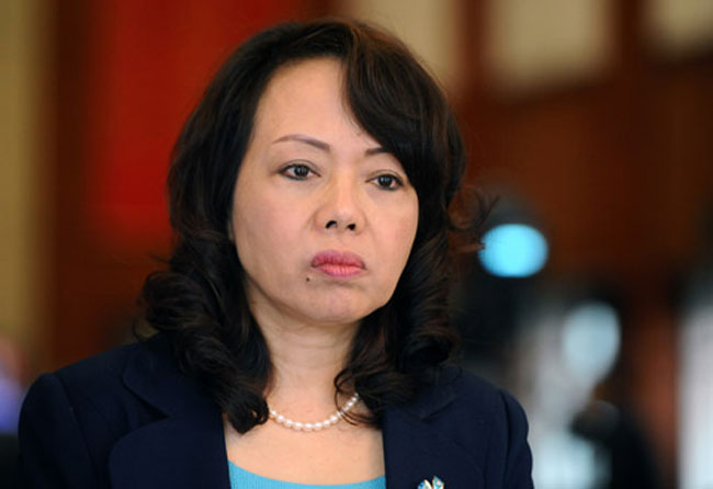 Bộ trưởng Bộ Y tế Nguyễn Thị Kim Tiến.