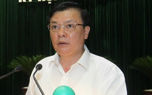 Bộ trưởng Bộ Tài chính Đinh Tiến Dũng.