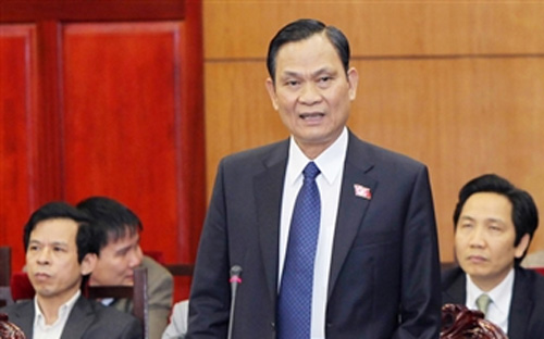 Bộ trưởng Bộ Nội vụ Nguyễn Thái Bình.