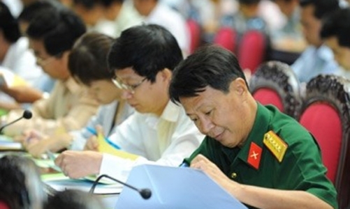 Họp riêng về việc lấy phiếu tín nhiệm