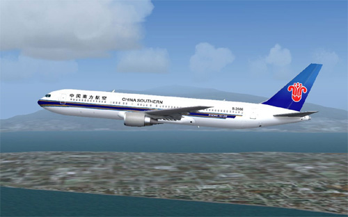 Một máy bay của hãng hàng không Trung Quốc China Southern Airlines. Trung Quốc đã thúc giục Bình Nhưỡng đảm bảm sự an toàn cho hoạt động hàng không dân sự sau vụ việc.