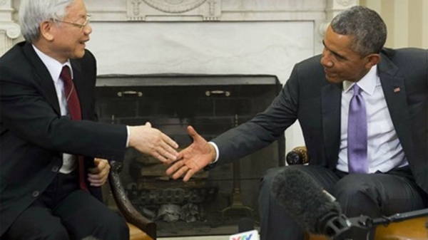 Cuộc gặp lịch sử tại Nhà Trắng trên báo nước ngoài