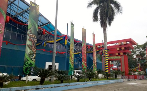 Dự án Trung tâm Hội chợ triển lãm Quốc gia được xây dựng tại trục Nhật Tân - Nội Bài (Hà Nội), sẽ thay thế cho Trung tâm Hội chợ triển lãm Việt Nam hiện tại.