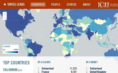Le Monde cho biết, có 26 khách hàng có liên quan đến Việt Nam (12% trong số đó có hộ chiếu hoặc quốc tịch Việt Nam) trong danh sách bị rò rỉ - Ảnh chụp màn hình.<br>
