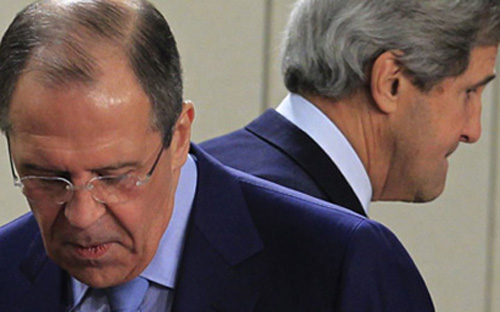  Cuộc gặp giữa hai ngoại trưởng Nga-Mỹ lần này không đem lại kết quả đáng kể nào trong việc giải quyết cuộc khủng hoảng Ukraine - Ảnh: Reuters.<br>