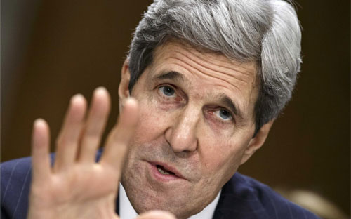 Ngoại trưởng Mỹ John Kerry - Ảnh: AP.<br>