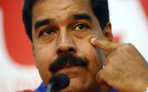 Tổng thống Venezuela Nicolas Maduro.<br>