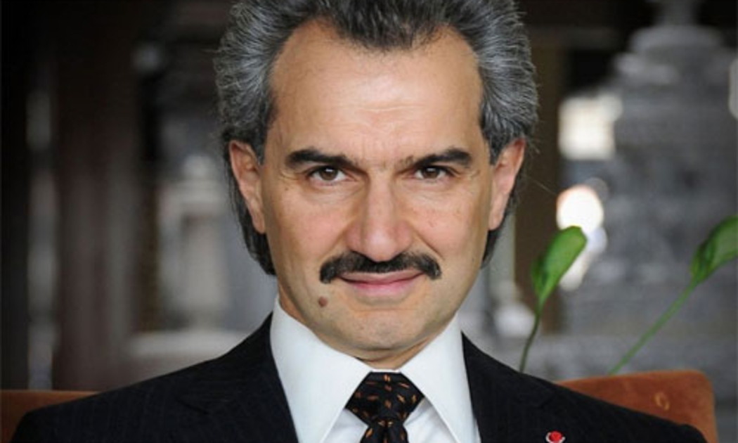 Hoàng tử Alwaleed của Saudi Arabia.<br>