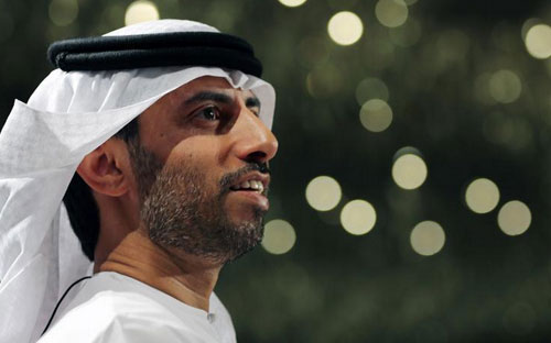 Ông Suhail Mohamed Faraj al-Mazrouei, Bộ trưởng Bộ Dầu lửa UAE - Ảnh: AP.<br>