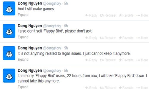 Hà Đông tính “khai tử” Flappy Bird