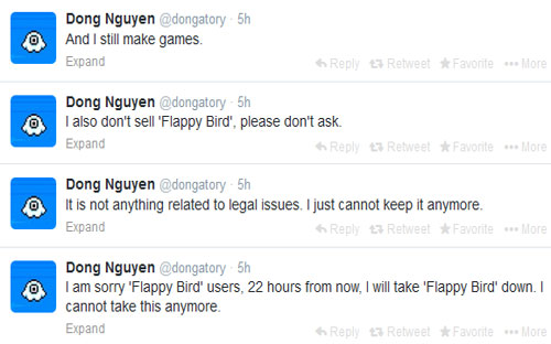 Các đoạn tin nhắn trên tài khoản Twitter của Nguyễn Hà Đông - Ảnh chụp màn hình.<br>