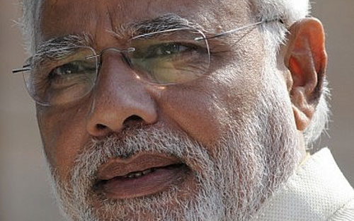 Tân Thủ tướng Ấn Độ Nerandra Modi.