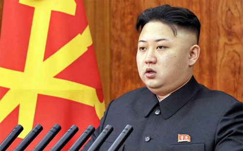 Nhà lãnh đạo Triều Tiên Kim Jong Un.<br>