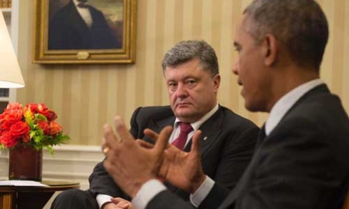 Poroshenko đến Mỹ, Obama lên án Nga “xâm lược” Ukraine