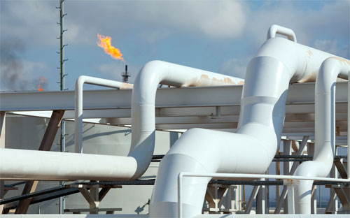 Mỏ dầu Khurmala ở gần thị trấn Makhmour, Iraq - Ảnh: Getty/Bloomberg.<br>