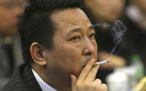 Lưu Hán trong một sự kiện ở Tứ Xuyên năm 2008 - Ảnh: Reuters.<br>