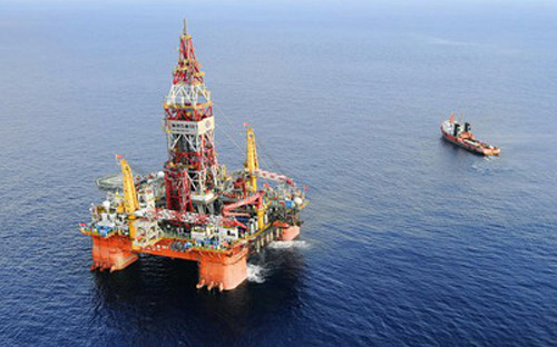 Giàn khoan nước sâu Hải Dương 981 của Trung Quốc.<br>