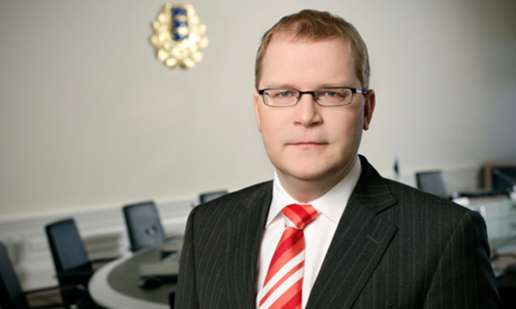 Bộ trưởng Bộ Ngoại giao Estonia Urmas Paet - Ảnh: News.<br>