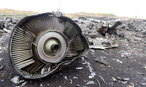 Một nạn nhân vụ MH17 đeo mặt nạ oxy
