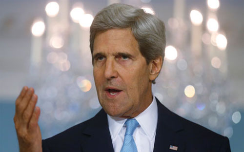 Ngoại trưởng Mỹ John Kerry - Ảnh: AP.