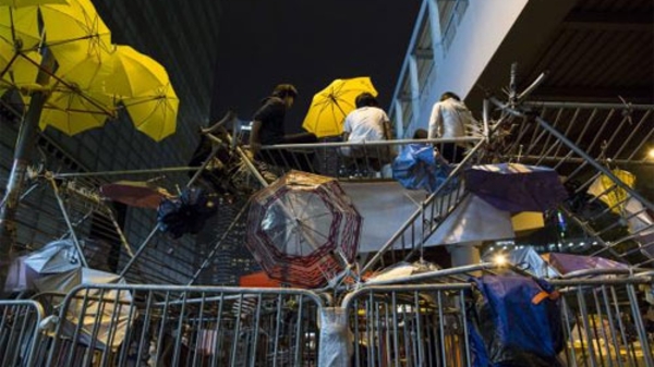 Hồng Kông mạnh tay giải tỏa biểu tình