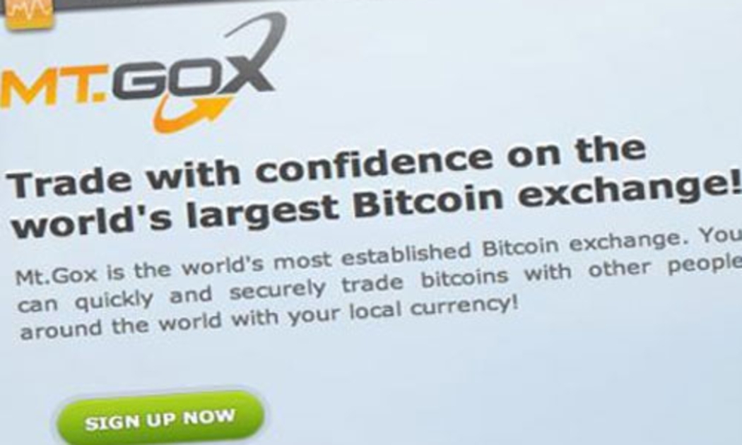 Một email quảng cáo của sàn giao dịch tiền ảo Bitcoin Mt Gox.
