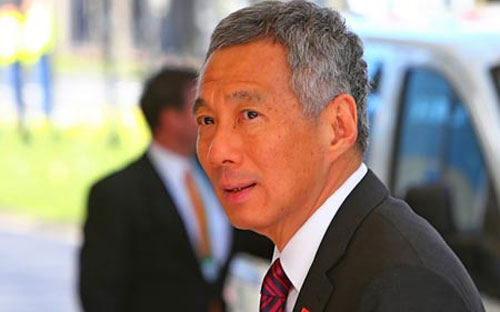 Thủ tướng Singapore Lý Hiển Long.<br>