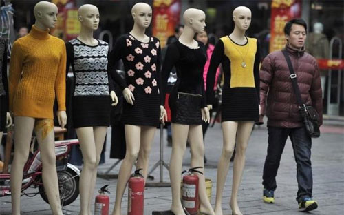 Một khu chợ ở Hợp Phì, An Huy, Trung Quốc - Ảnh: Reuters.<br>