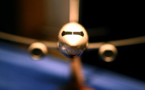 Mô hình mẫu máy bay Boeing 737 - Ảnh: BBC.