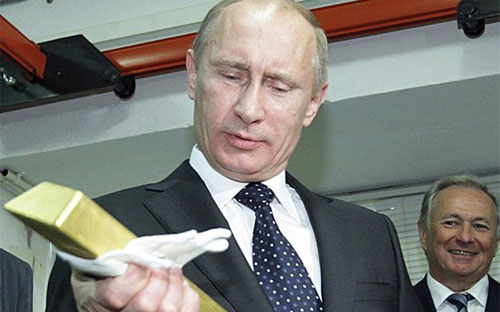 Theo ước tính của Bloomberg, từ năm 2005 tới nay, Nga đã tăng dự trữ vàng gấp 3 lần.