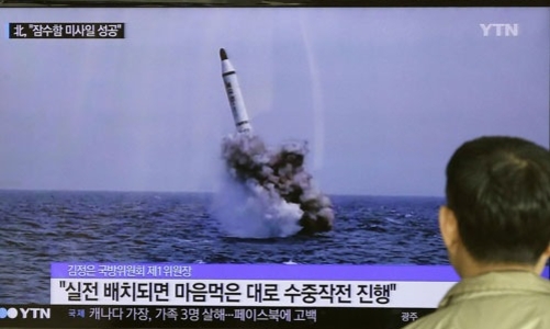 “Triều Tiên có thể đã phóng tên lửa từ xà lan”