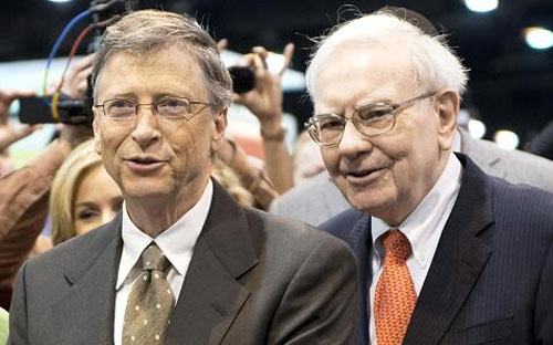 Hai tỷ phú Mỹ Bill Gates (trái) và&nbsp; Warren Buffett - Ảnh: Bloomberg/Getty/CNBC.<br>
