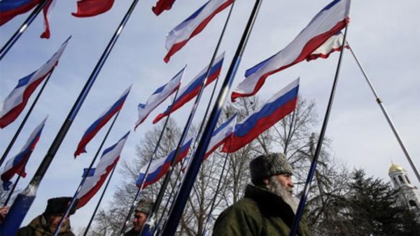 Nga tập trận lớn nhân một năm sáp nhập Crimea