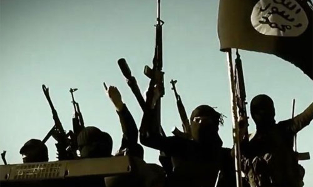Một nhóm chiến binh IS ở tỉnh Anbar, Syria - Ảnh: AFP/Channel News Asia.