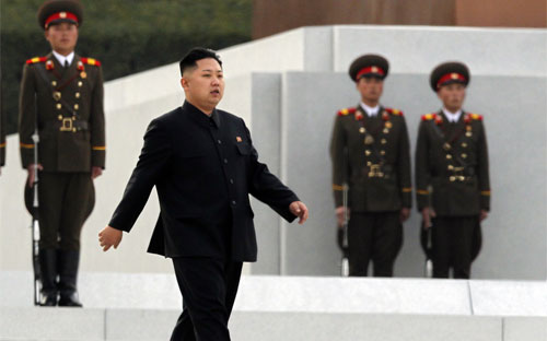 Nhà lãnh đạo Triều Tiên Kim Jong Un - Ảnh: AP.<br>