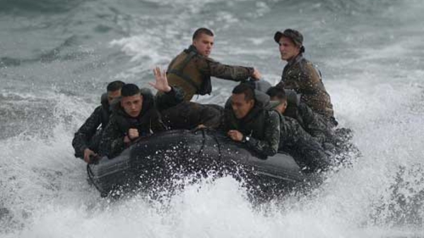 Philippines, Mỹ tập trận ở biển Đông