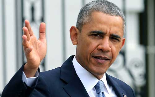 Tổng thống Mỹ Barack Obama - Ảnh: Metro.<br>