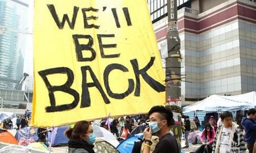 Người biểu tình Hồng Kông hẹn ngày trở lại