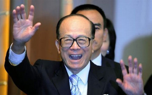 Tỷ phú Li Ka-shing, người giàu nhất châu Á.<br>