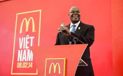 Ông Don Thompson, CEO McDonald's.<b><br></b>
