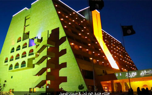 Khách sạn hạng sang mà IS mới mở ở Mosul, Iraq - Ảnh: Independent.<br>