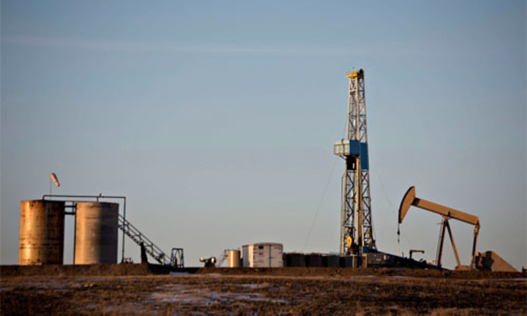Một mỏ dầu ở North Dakota, Mỹ - Ảnh: Bloomberg.<br>