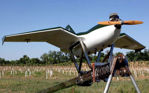 Chiếc UAV SKY-09P của Trung Quốc - Ảnh: Chosun Ilbo.<br>